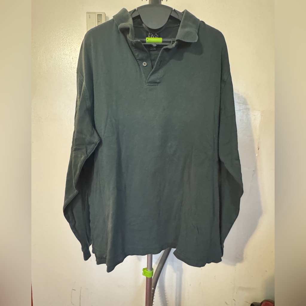 Jos. A. Bank Classic Collection Long Sleeve Polo Shirt - Size Large